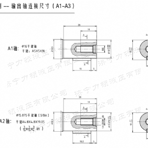 登录入口后油口系列马达